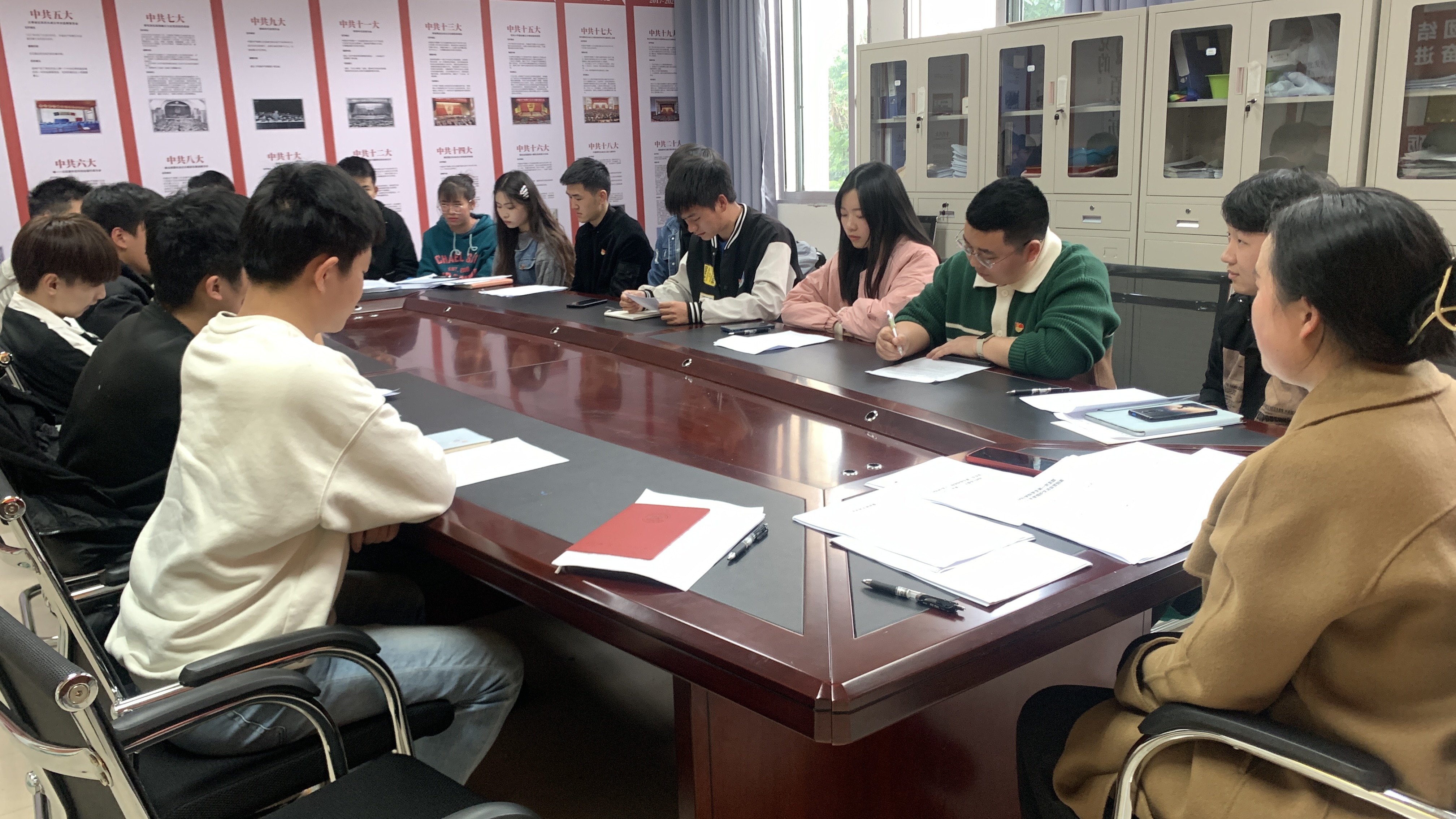 我院学生第一党支部开展2月主题党日活动